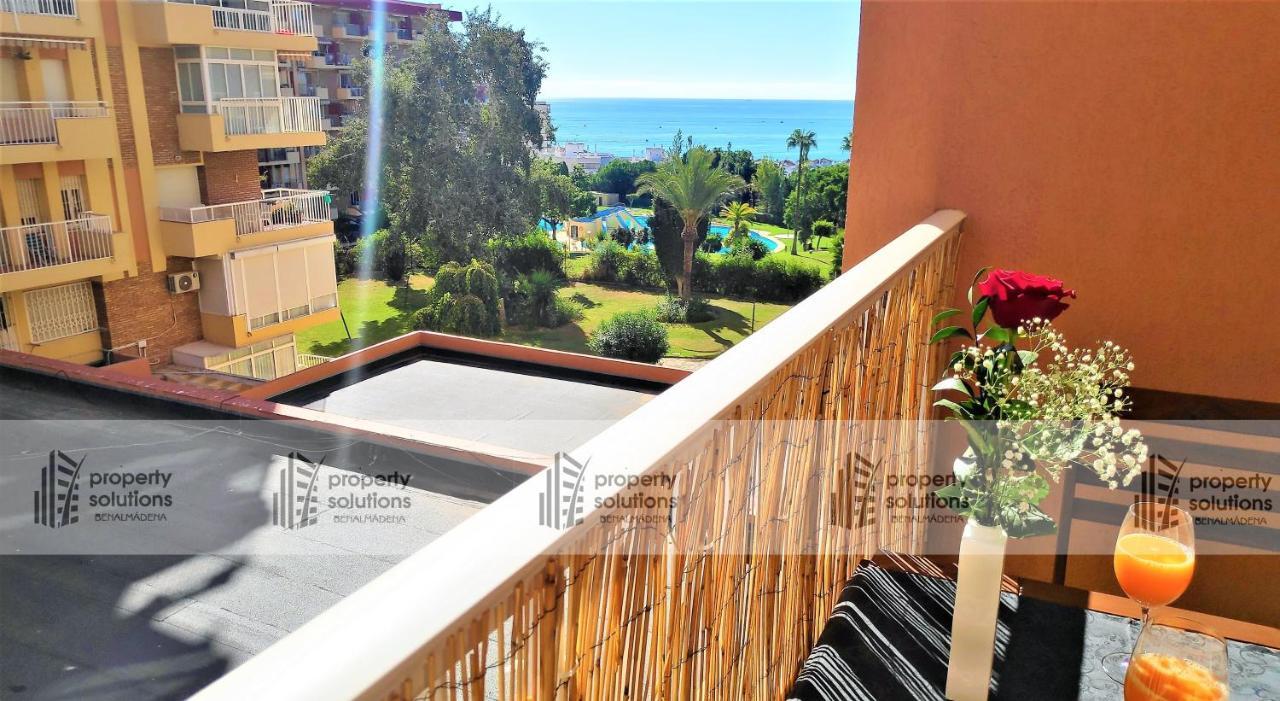 243 Aguila Apartamentos - Estudio Vista Al Mar - Piscina Y Playa Benalmadena Luaran gambar